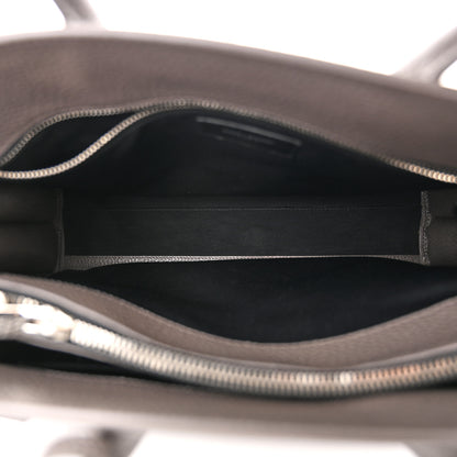 Saint Laurent Grained Calfskin Small Sac De Jour Fog 5 of 11