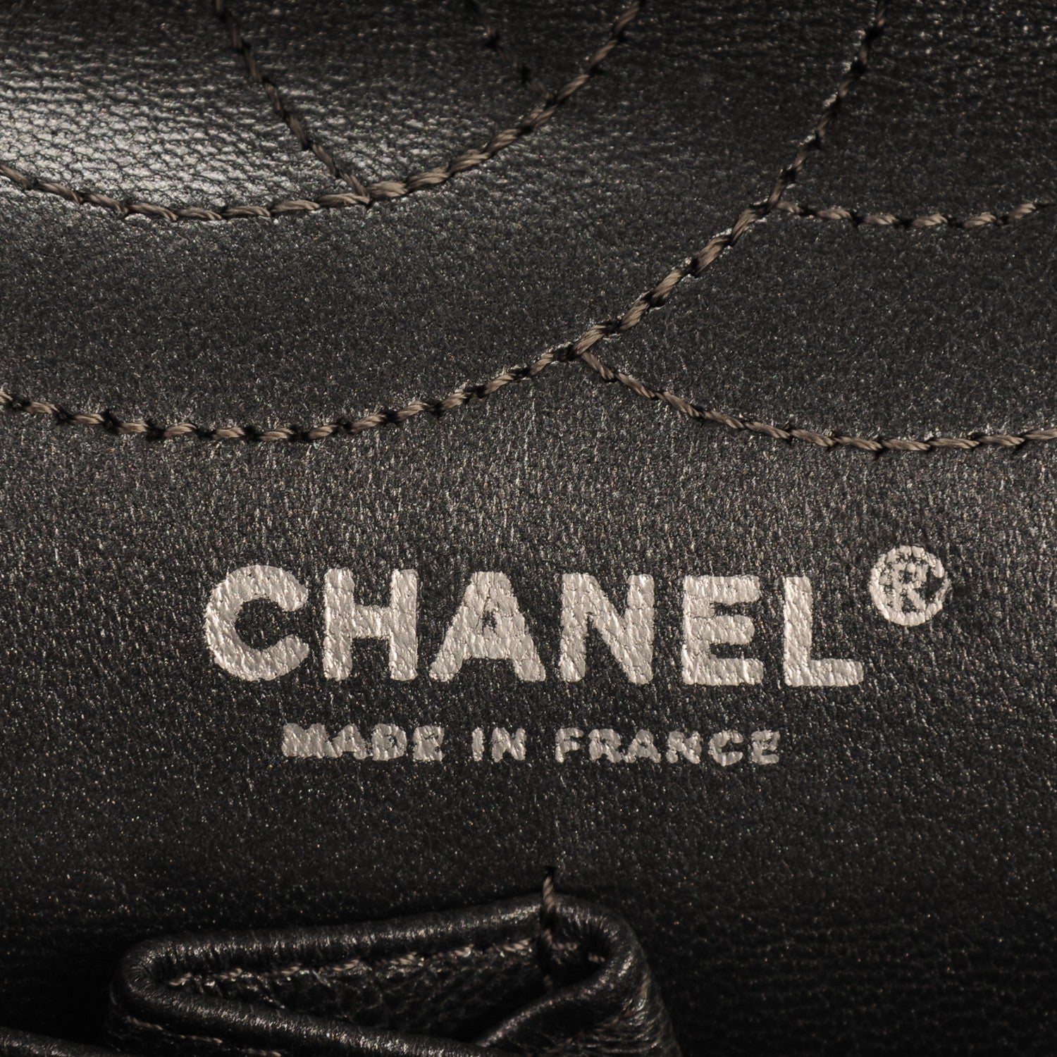 Chanel Metallic Aged Calfskin Quilted 2.55 Reissue 226 Flap Dark Silver 6 of 7
