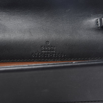 Gucci Velvet Super Mini Dionysus Shoulder Bag Black 5 of 8