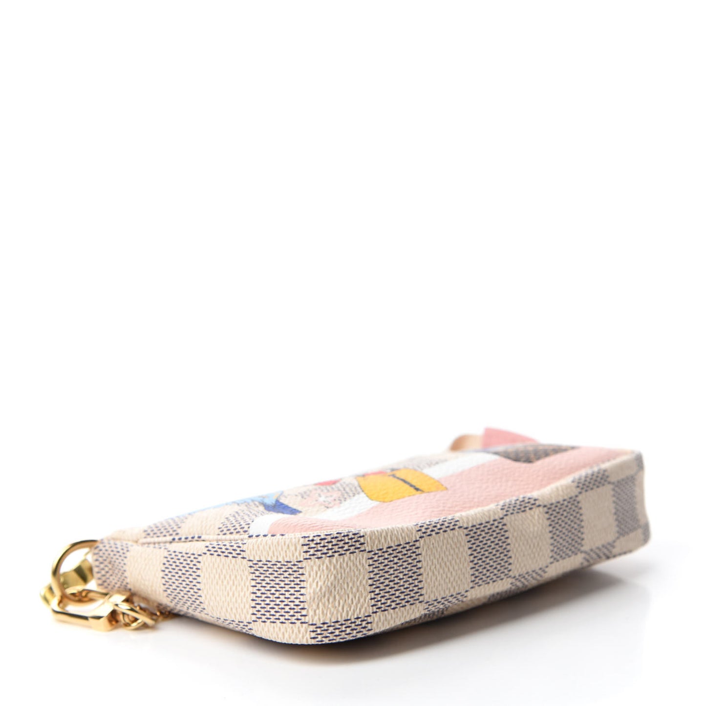 Damier Azur 2018 Christmas Animation Mini Pochette Accessories