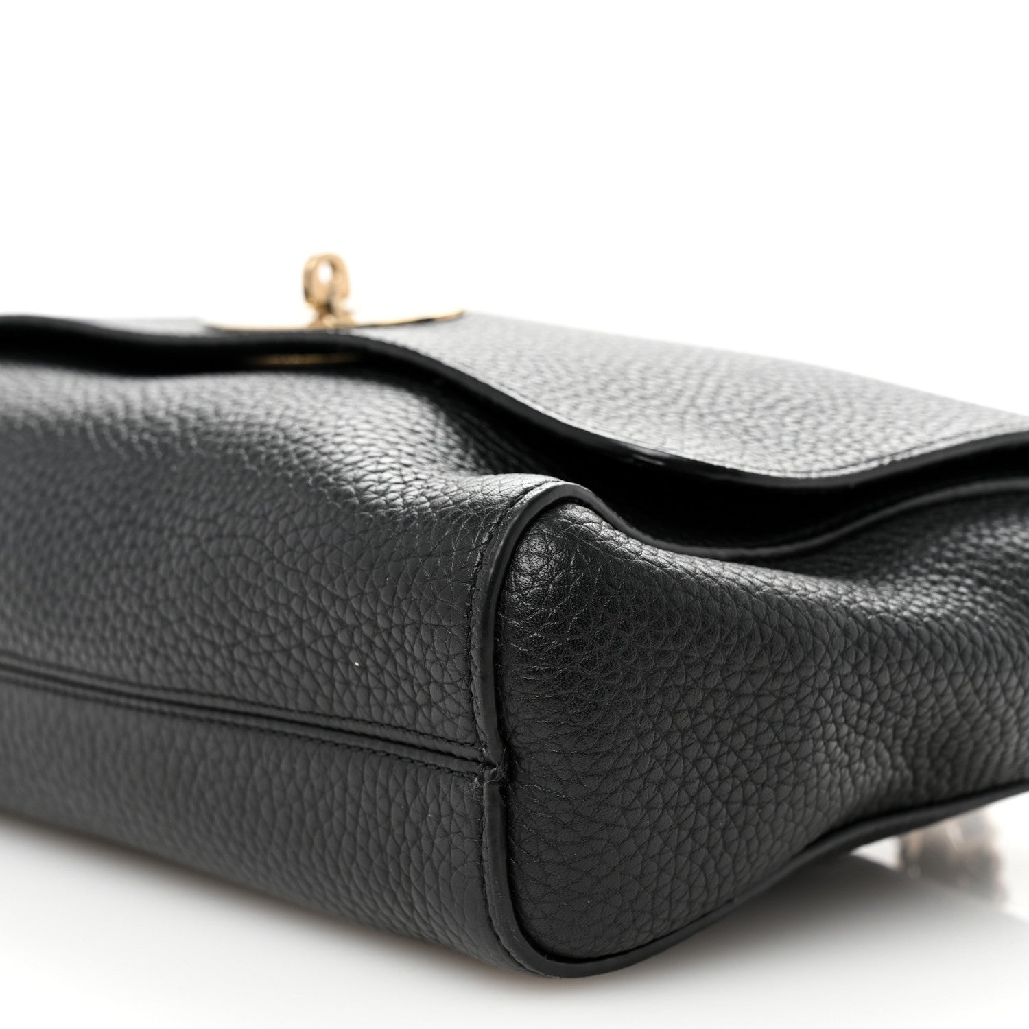 Mulberry Small Classic Grain Calfskin Medium Lily Black 9 of 9