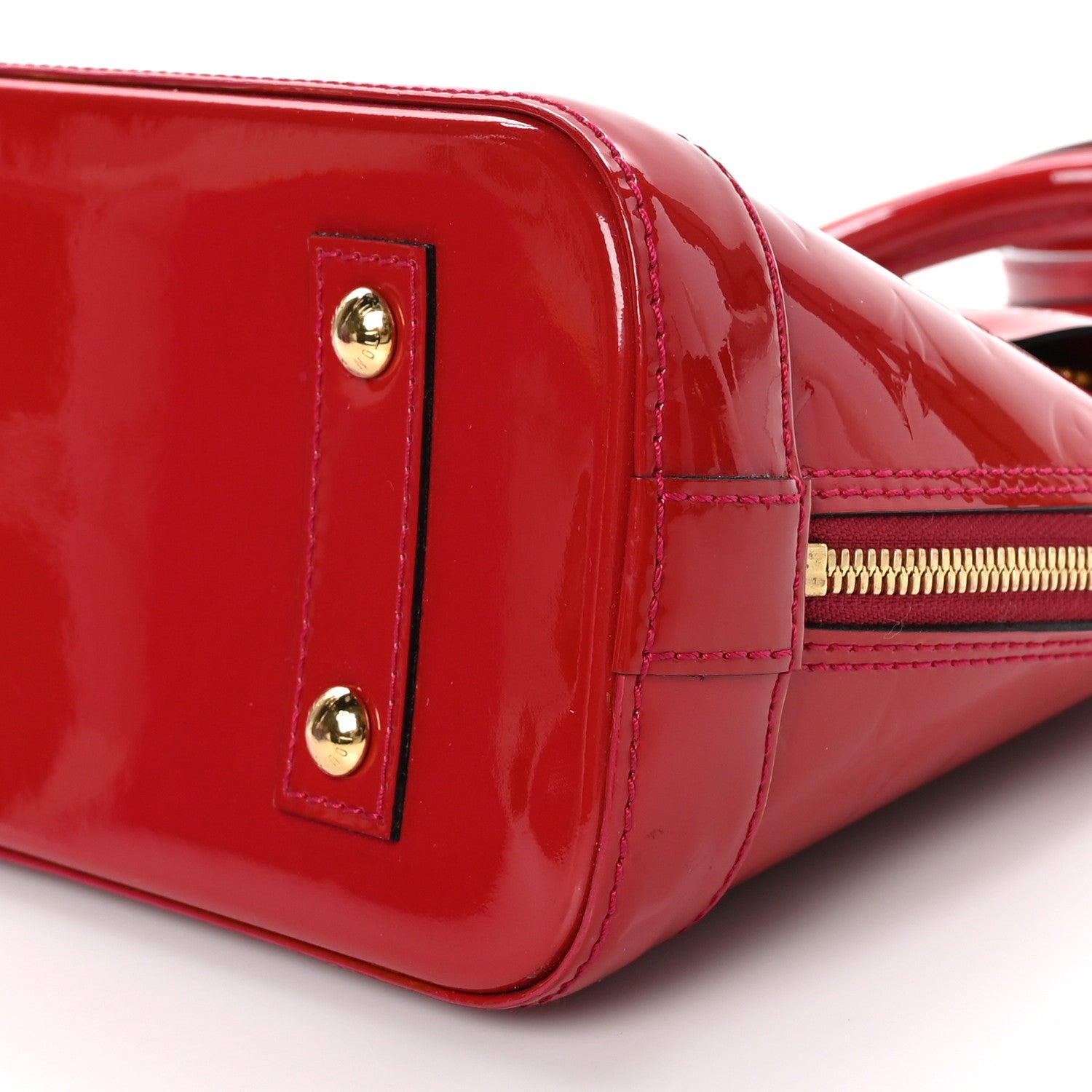 Louis Vuitton Vernis Alma BB Rose Indien 9 of 9