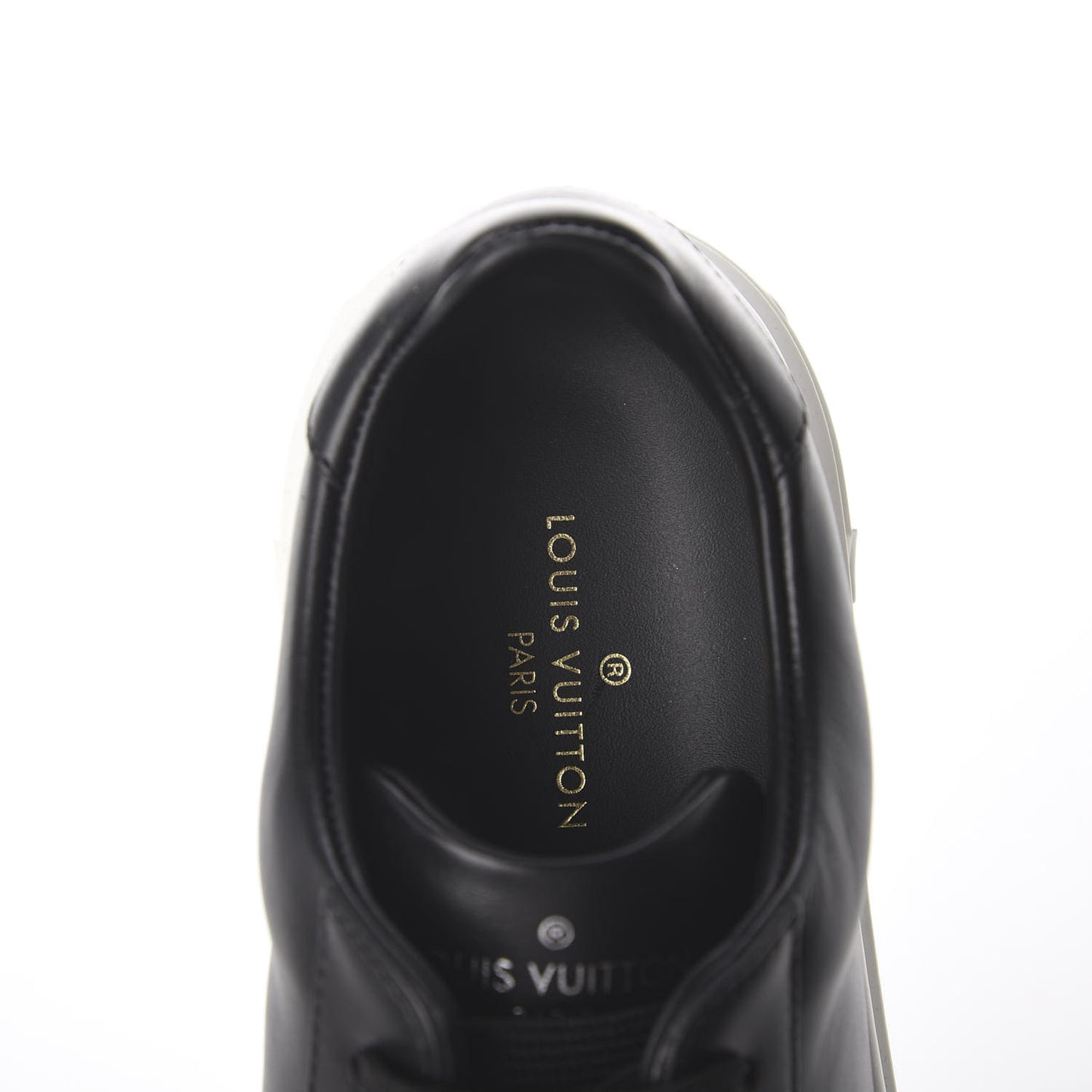 Calfskin Time Out Sneakers 37 Black