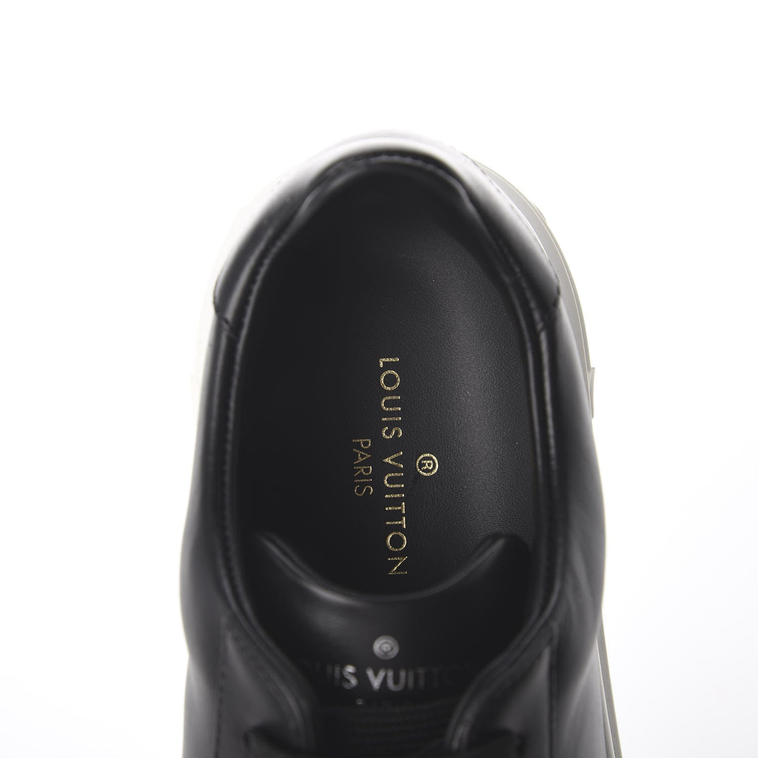Louis Vuitton Calfskin Time Out Sneakers 37 Black 6 of 7