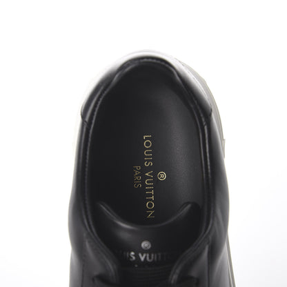 Louis Vuitton Calfskin Time Out Sneakers 37 Black 6 of 7