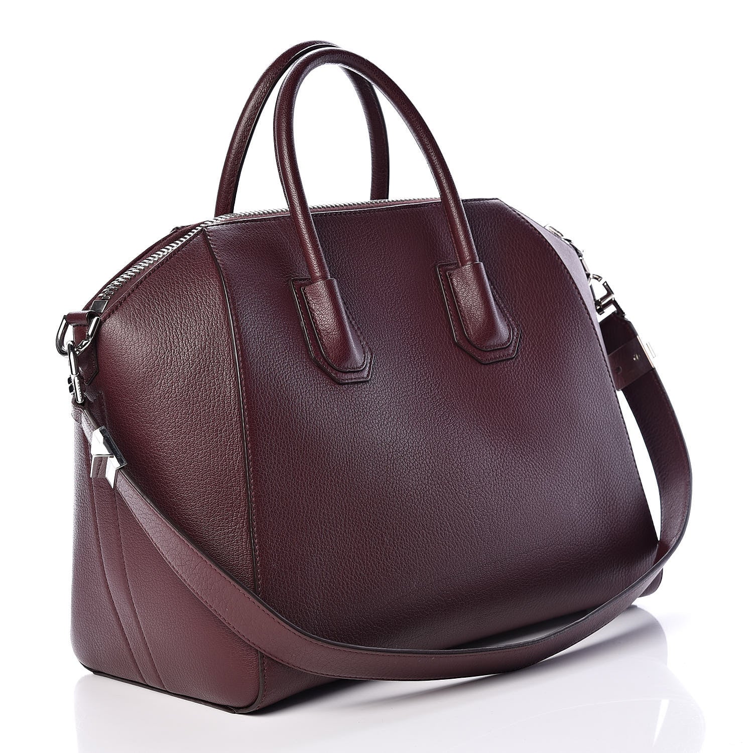 Givenchy Sugar Goatskin Medium Antigona Oxblood 3 of 17