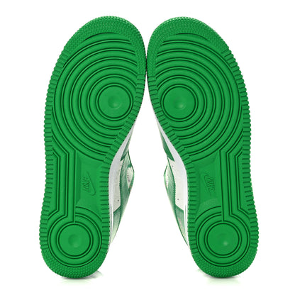 Louis Vuitton X NIKE AIR FORCE 1 Calfskin Monogram Mens Low Top Sneakers 8.5 Green 6 of 14