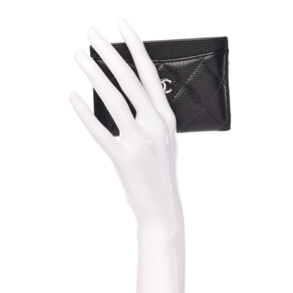Chanel Caviar Quilted Card Holder Black 2 of 9
