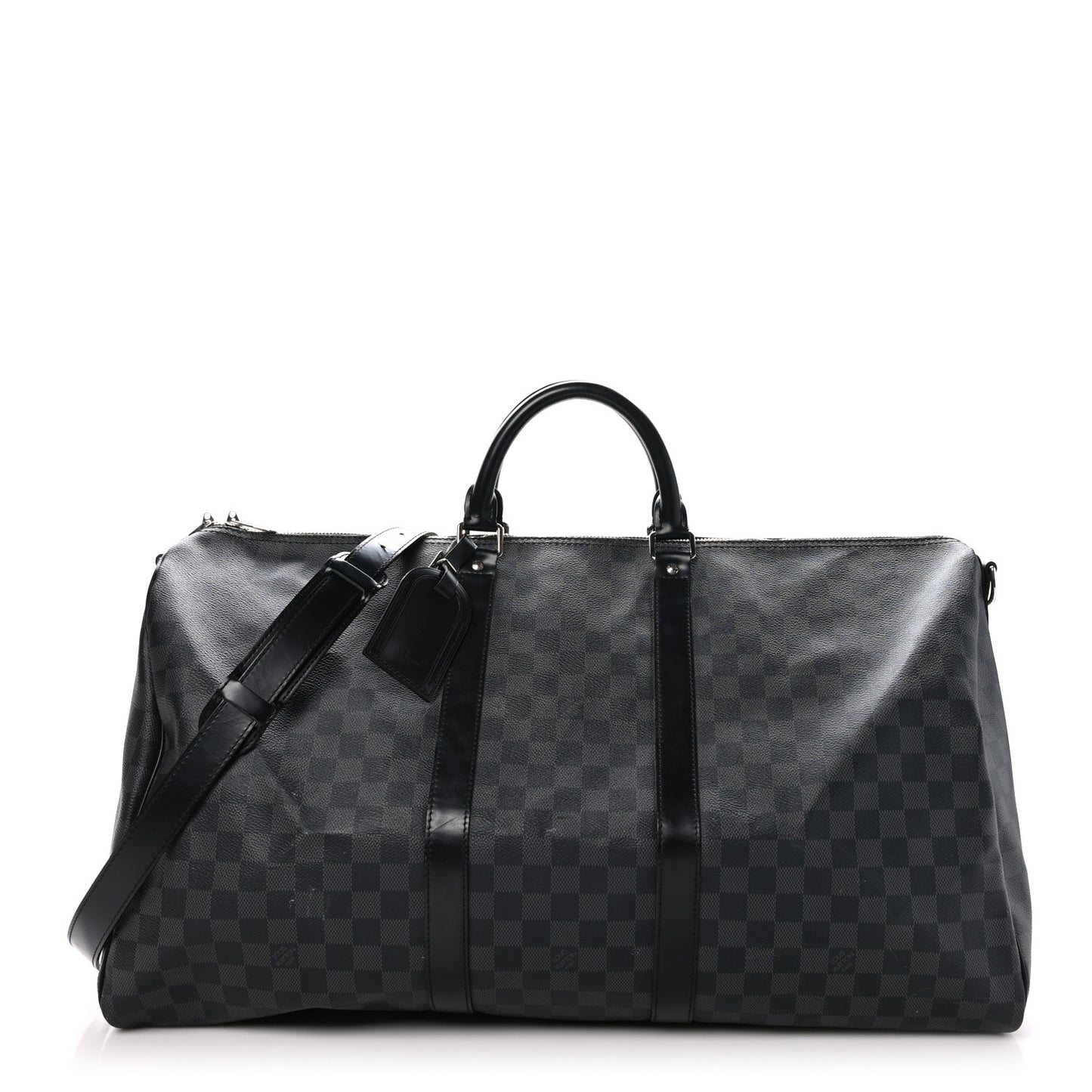Damier Graphite Keepall Bandouliere 55
