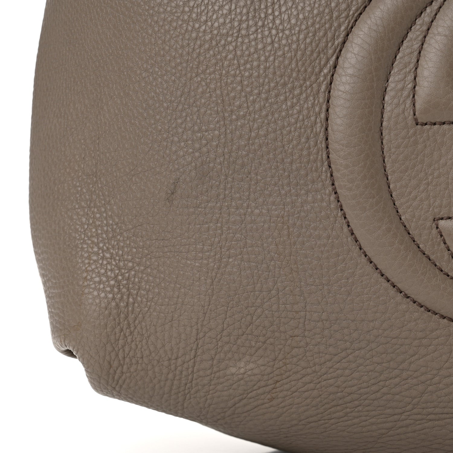 Gucci Pebbled Calfskin Large Soho Hobo New Fango 11 of 14