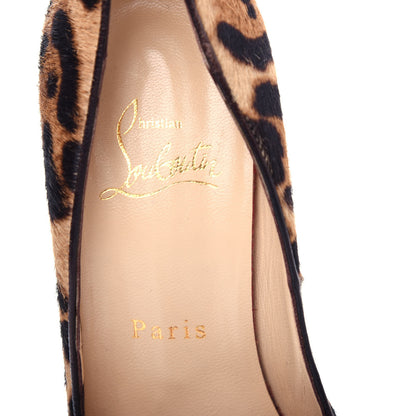 Christian Louboutin Calf Hair Leopard Print Maryl 120 Pumps 36 8 of 9