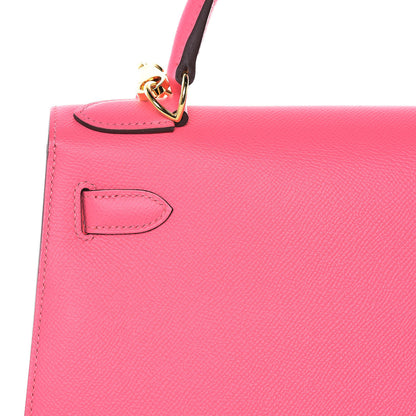 Hermes Epsom Kelly Sellier 28 Rose Azalee 14 of 41
