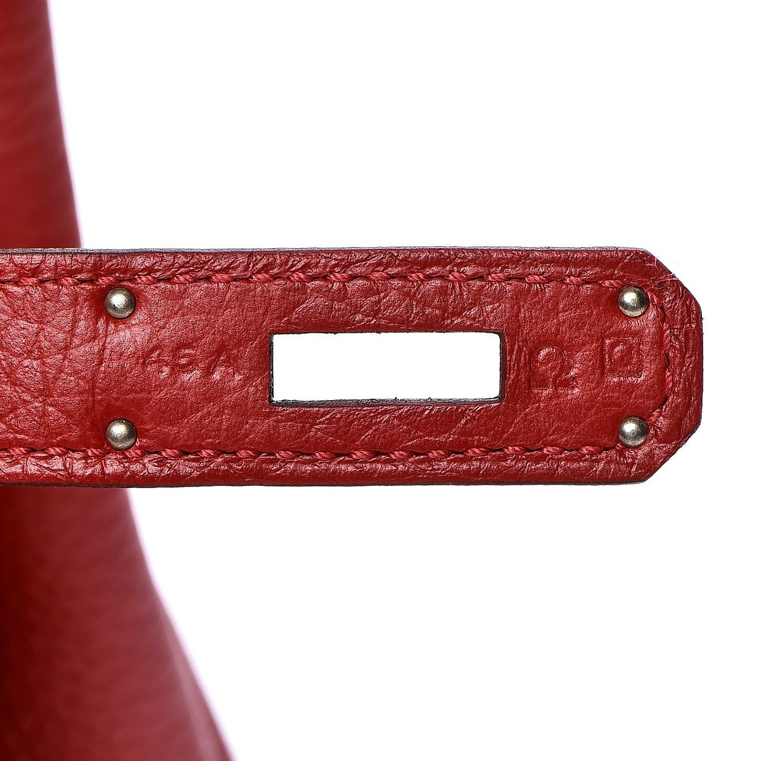 Hermes Taurillon Clemence Birkin 30 Rouge Casaque 12 of 33