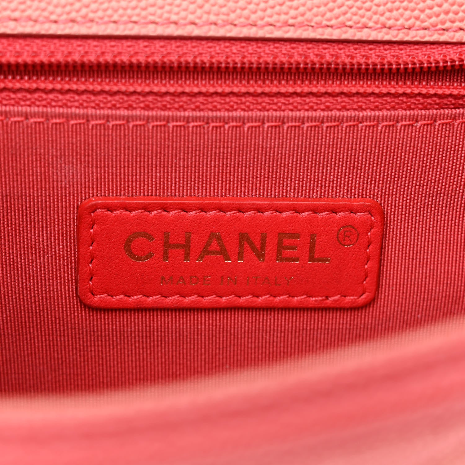 Chanel Caviar Quilted Sunset On The Sea Waist Bag Coral 6 of 12