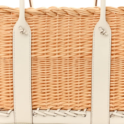 Hermes Swift Wicker Osier Garden Party Mushroom 8 of 10