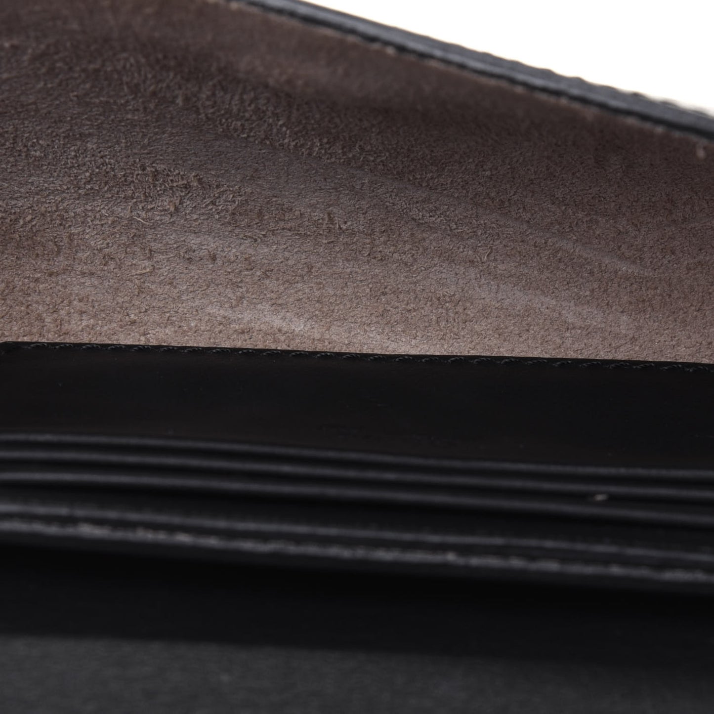 Suede Calfskin Mini Faye Shoulder Bag Black