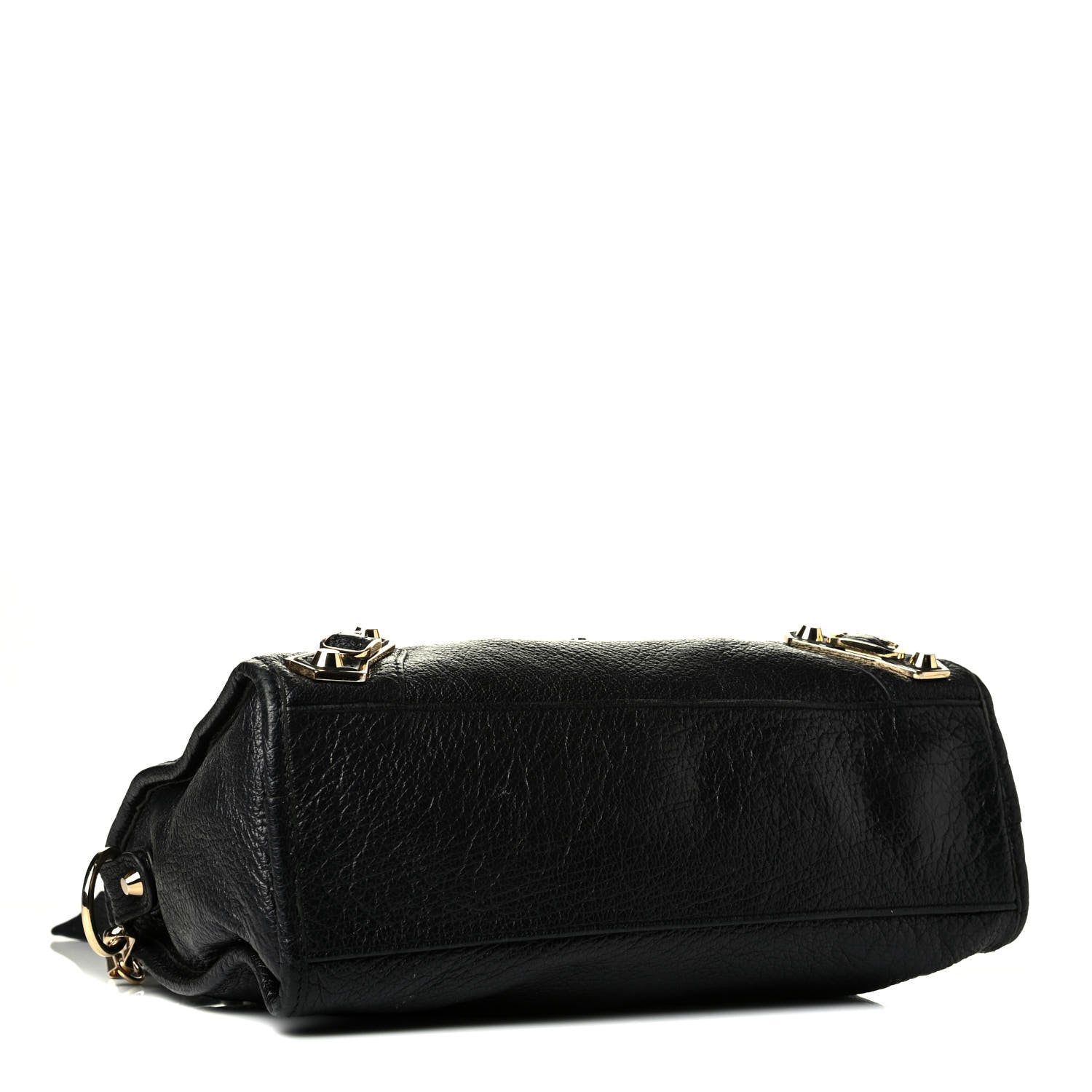 Balenciaga Chevre Gold Metallic Edge Hardware S City Black 3 of 7