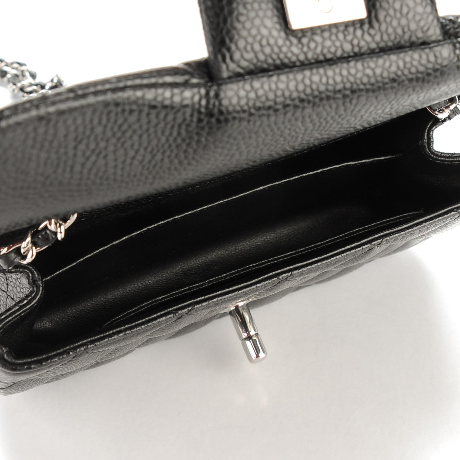 Chanel Caviar Quilted Extra Mini Flap Black 5 of 8