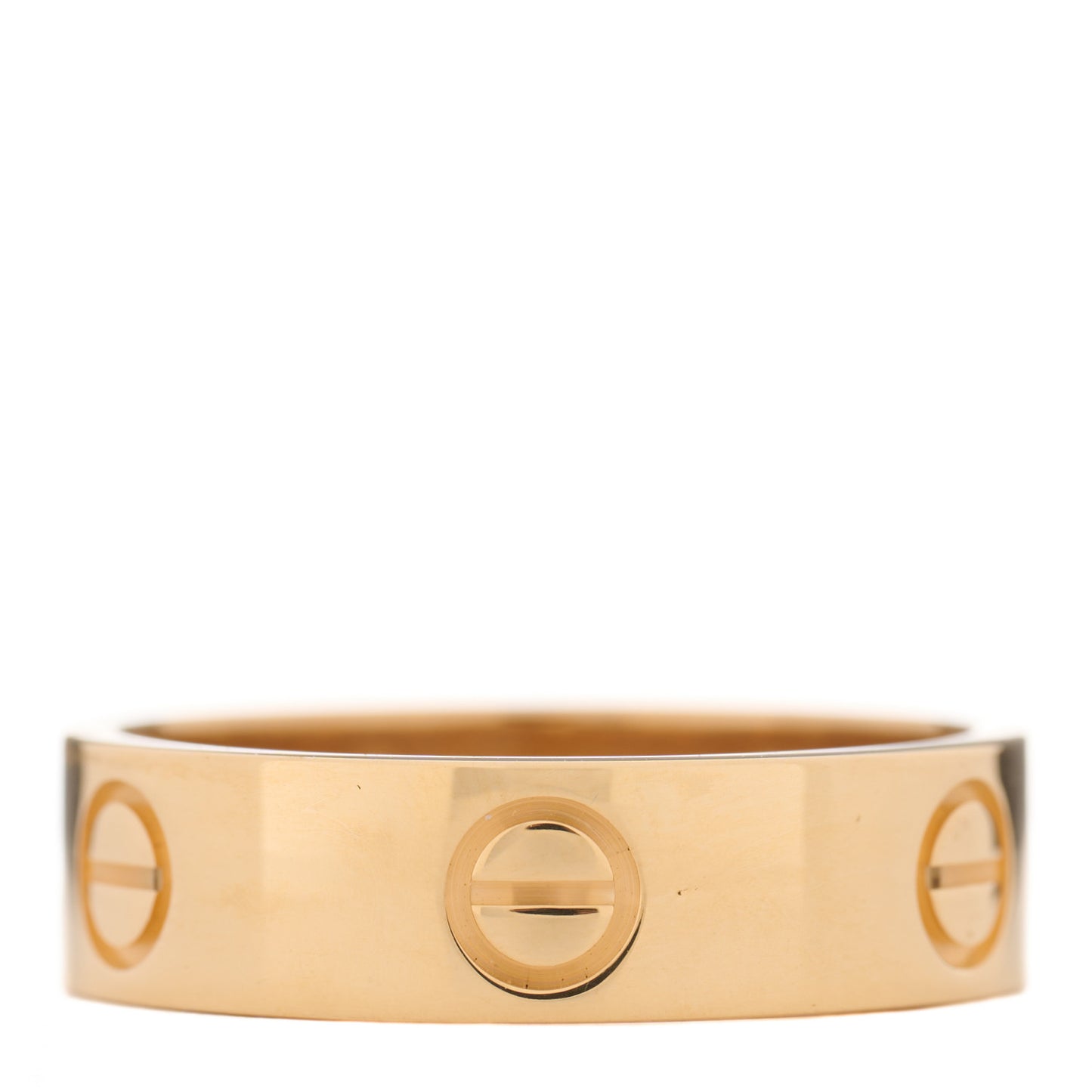 18K Yellow Gold 5.5mm LOVE Ring 56 7.5