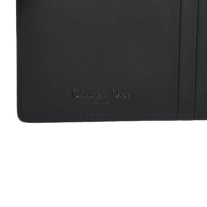Christian Dior Ultra Matte Calfskin Studded Diorama Card Holder Black 6 of 6