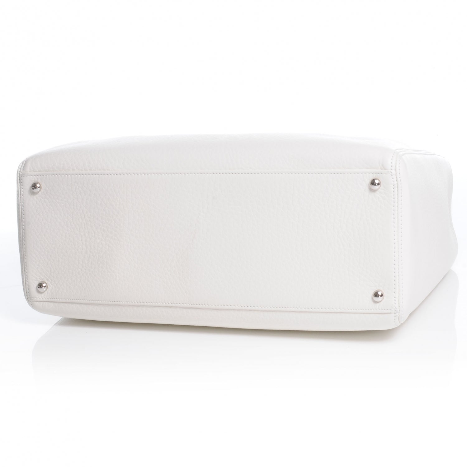 Chanel Deerskin Cerf ExecutiveTote White 4 of 9