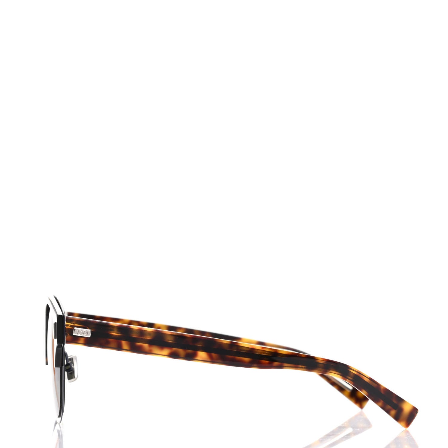 Christian Dior HOMME Titanium Black Tie 2 Sunglasses Tortoise 3 of 7