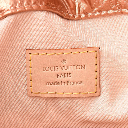 Louis Vuitton Jacquard Quilted Monogram Limelight Clutch GM Rose Gold 6 of 8