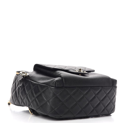 Chanel Caviar Quilted Large CC Day Backpack Black 4 of 11