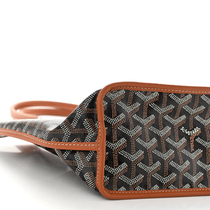 Goyard Goyardine Reversible Mini Anjou Black Gold 15 of 18