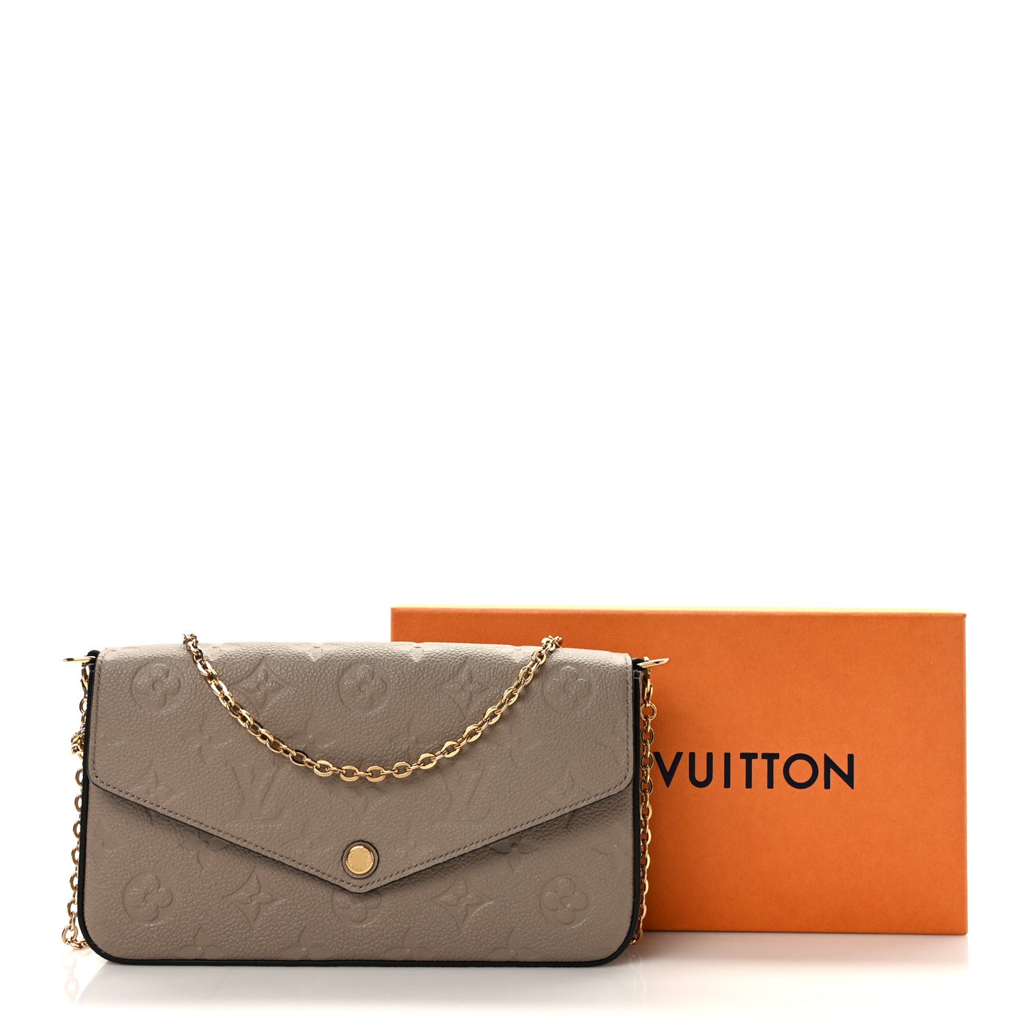 Empreinte Pochette Felicie Chain Wallet Tourterelle