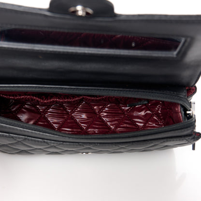 Chanel Lambskin Quilted Flap Cosmetic Case Black 5 of 11