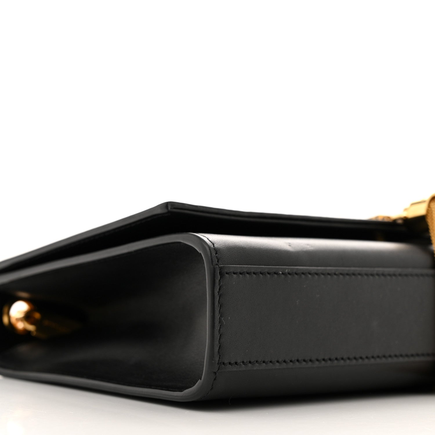 Saint Laurent Grain De Poudre Medium Classic Monogram Kate Tassel Satchel Black 9 of 10