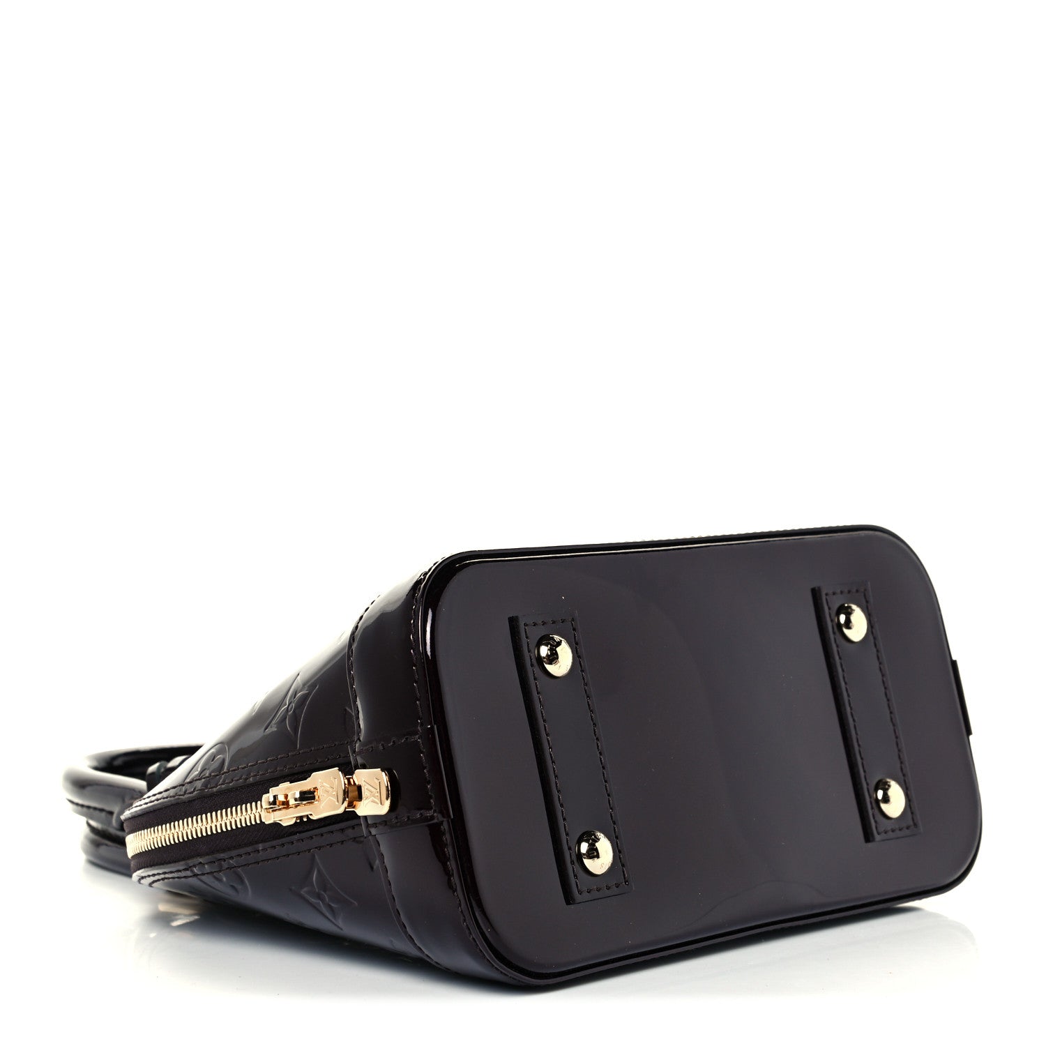 Louis Vuitton Vernis Alma BB Amarante 4 of 10