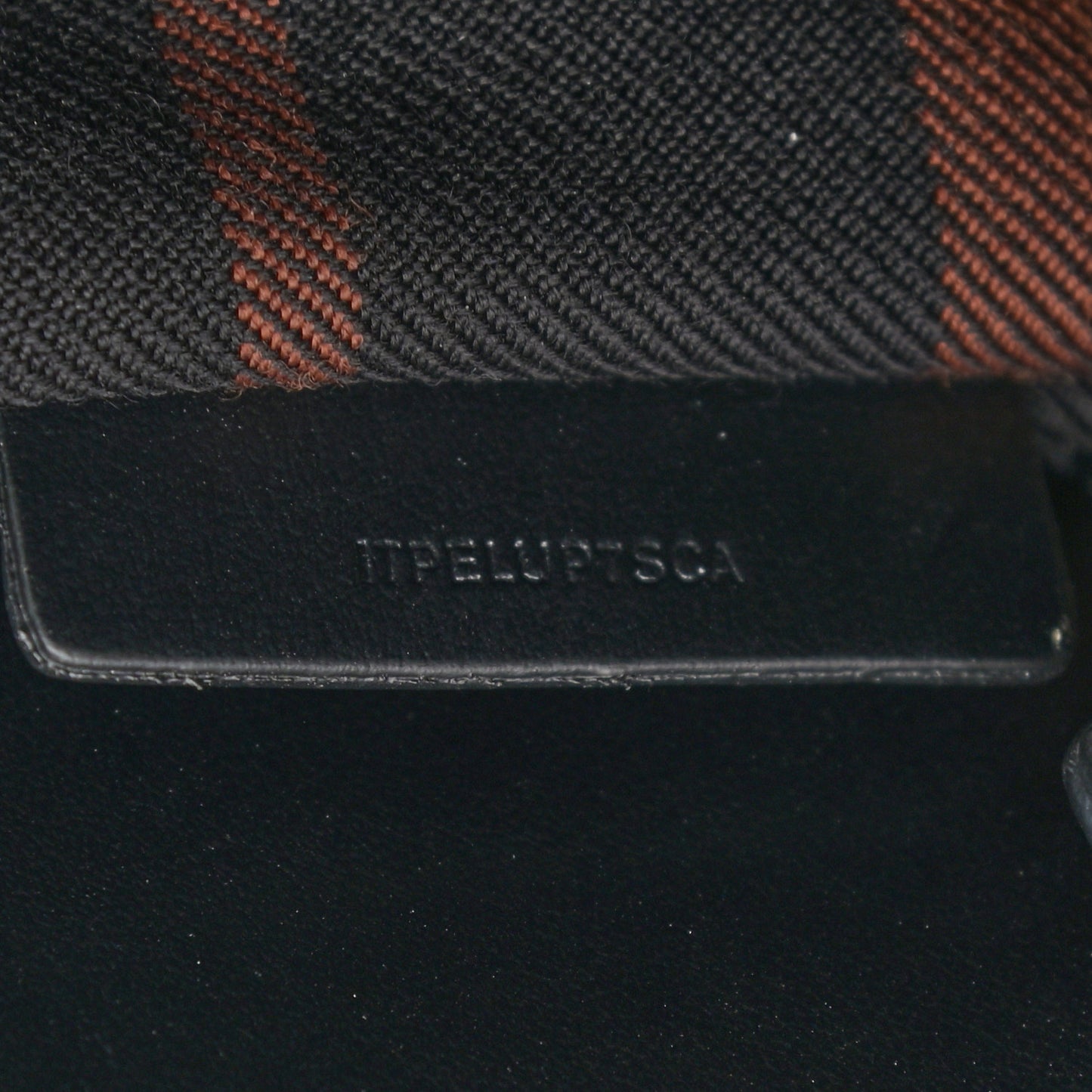 Wool Tartan Two Handle Title Bag Dark Green