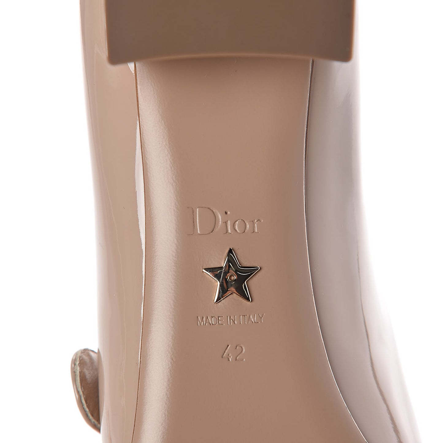 Patent Baby-D Ballet Pumps 42 Nude