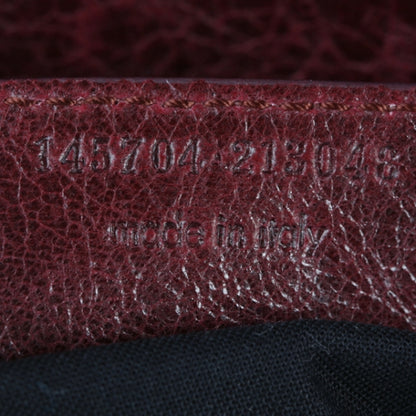 Balenciaga Chevre Shopper Tote Rouge Grenat 6 of 7
