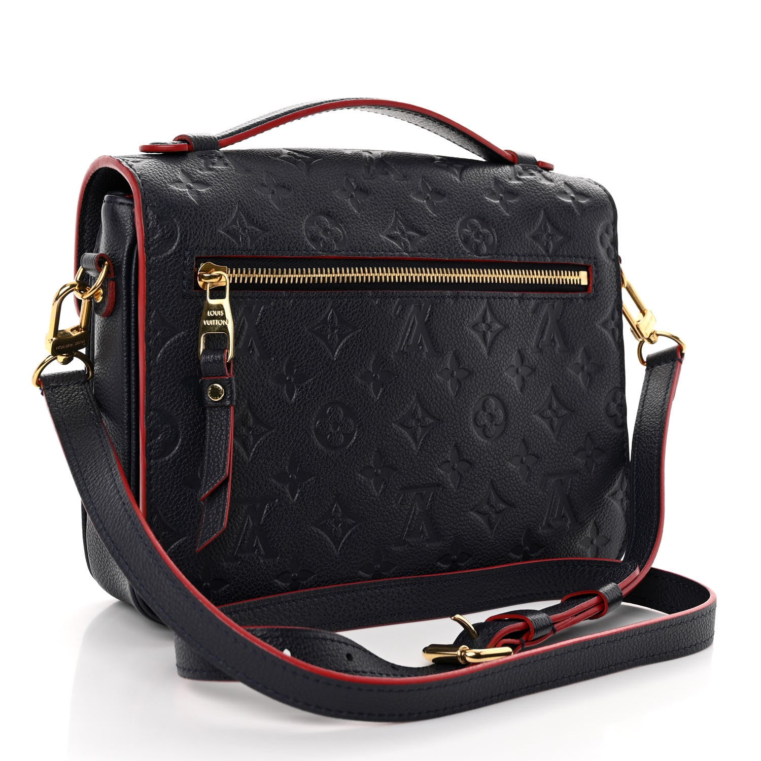 Louis Vuitton Empreinte Pochette Metis Marine Rouge 3 of 9