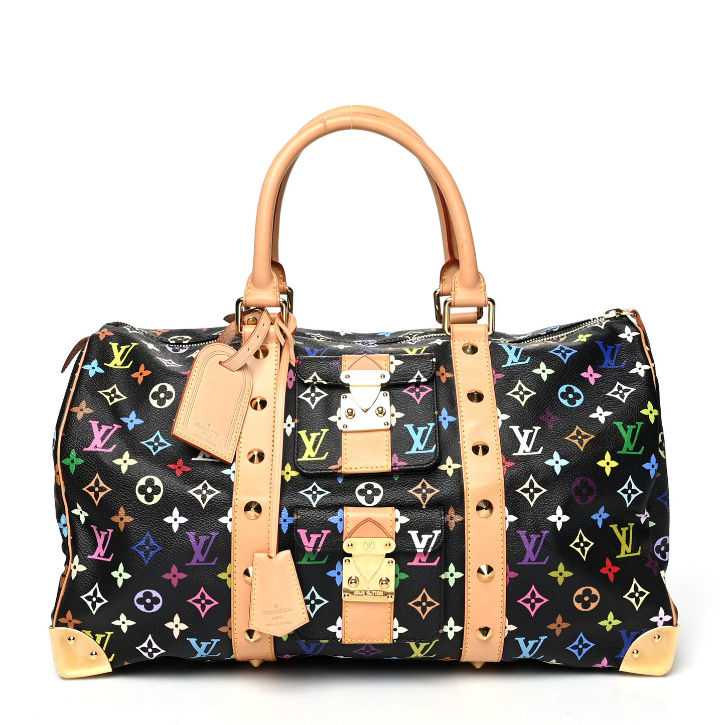 Monogram Multicolor Keepall 45 Black