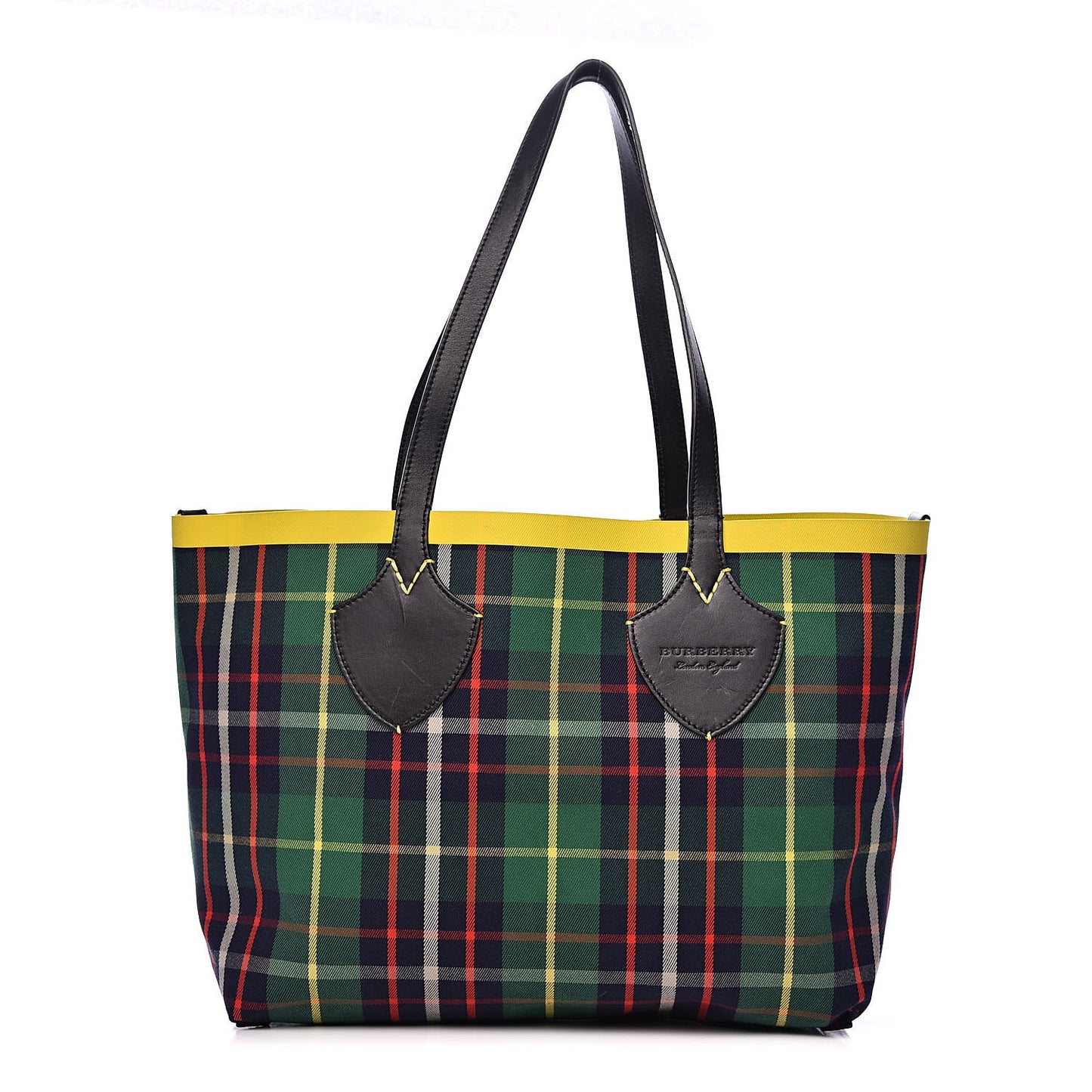Vintage Check Medium The Giant Reversible Tote Blue