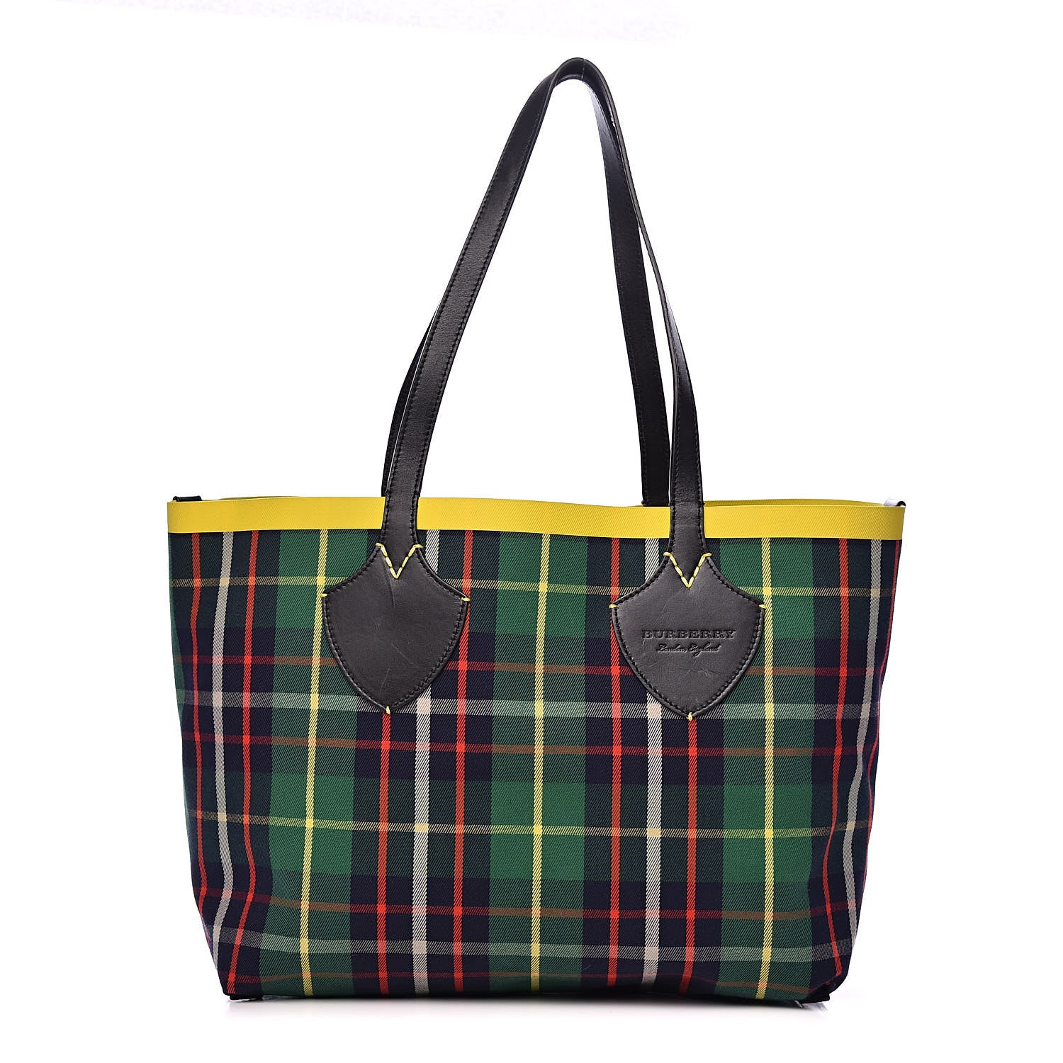 Burberry Vintage Check Medium The Giant Reversible Tote Blue 1 of 21