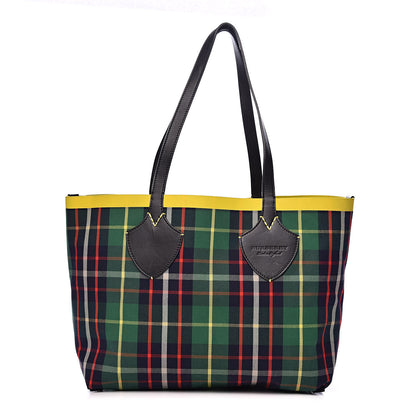 Burberry Vintage Check Medium The Giant Reversible Tote Blue 1 of 21