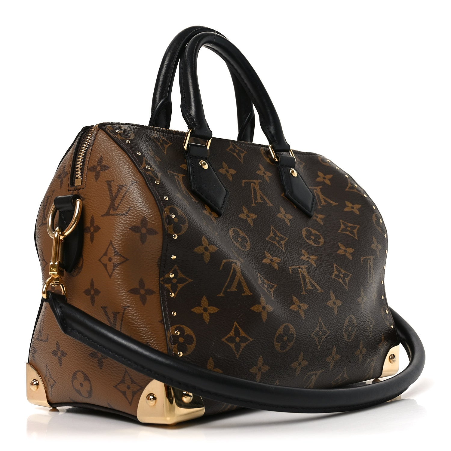 Louis Vuitton Reverse Monogram Speedy Trunk 25 2 of 9