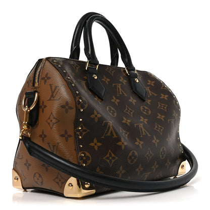 Louis Vuitton Reverse Monogram Speedy Trunk 25 2 of 9