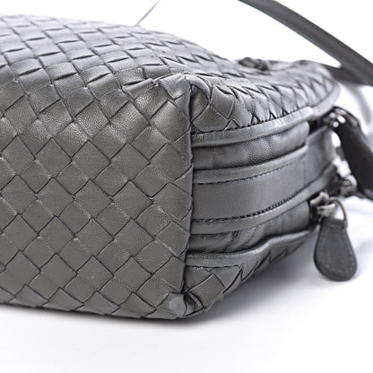 Bottega Veneta Nappa Intrecciato Nodini Crossbody Messenger Light Grey 12 of 16