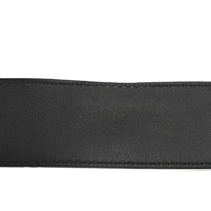 Gucci Moon Calfskin Nickel Double G 40mm Belt 80 32 Black 8 of 10