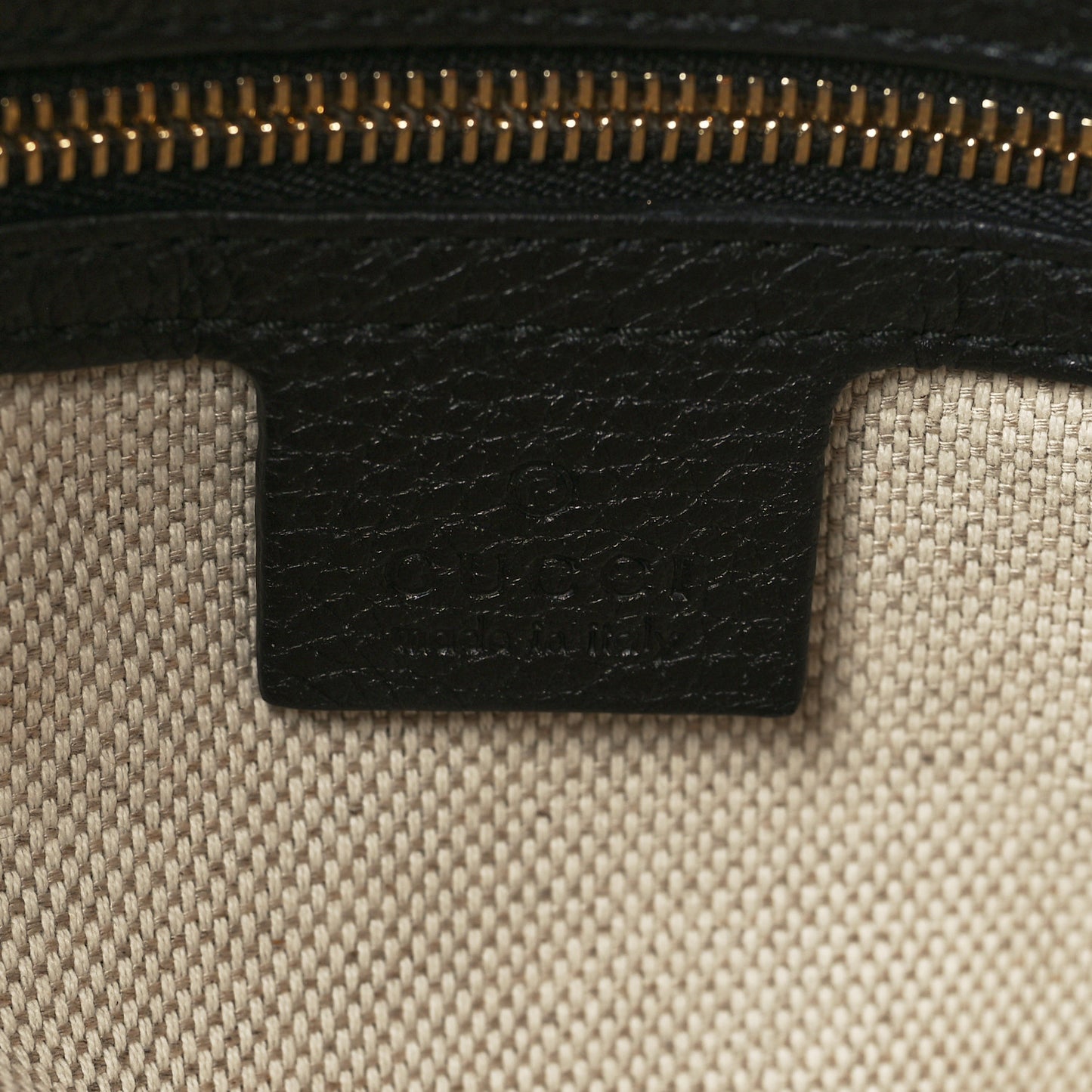 Pebbled Calfskin Medium Soho Chain Shoulder Bag Black