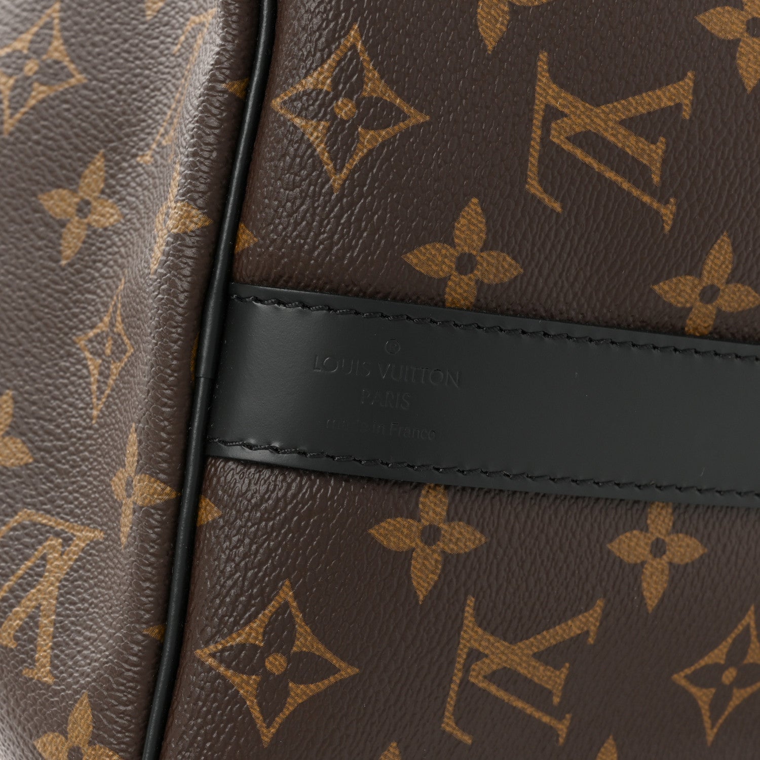 Louis Vuitton Monogram Macassar Keepall Bandouliere 45 6 of 8