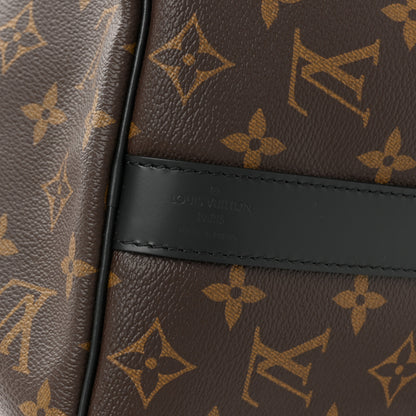 Louis Vuitton Monogram Macassar Keepall Bandouliere 45 6 of 8