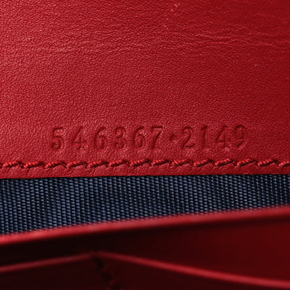 Gucci GG Supreme Monogram Blooms Continental Wallet Blue 7 of 9