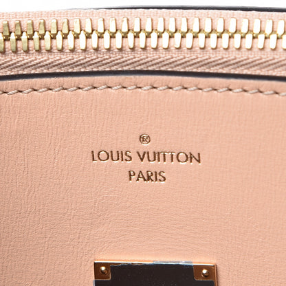 Louis Vuitton Calfskin City Steamer XL Black Creme Bourgogne 7 of 17